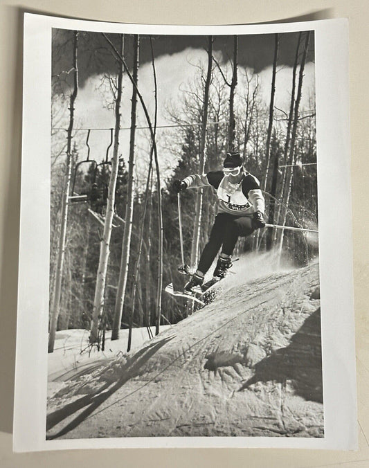 1971 ABC World Wide Of Sports Press Release Photo Professional Skier