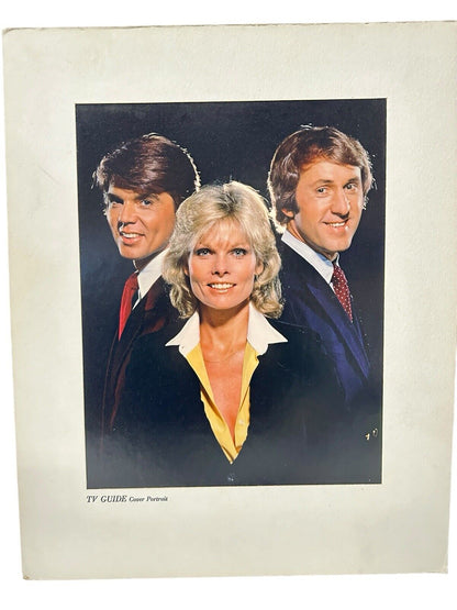 1981 TV Guide Cover Portrait Fran Tarkenton Cathy Lee Crosby John Davidson