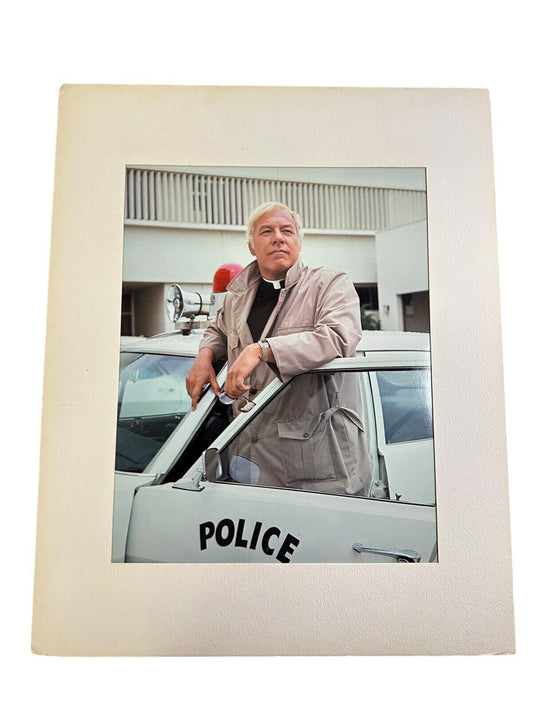 1968 Original TV Guide Cover Portrait George Kennedy In Sarge 20” x 16”