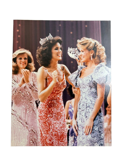 1983 TV Guide Cover Portrait Original Miss America Program 20” x 16”
