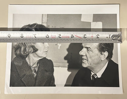 Vtg Press Release Photo Original 1960’s Actor  Karl Malden 9” x 7”