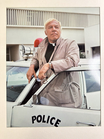 1968 Original TV Guide Cover Portrait George Kennedy In Sarge 20” x 16”
