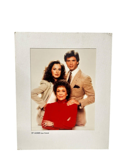 TV GUIDE Cover Portrait 1985 Falcon Crest Lorenzo Lamas Jane Wyman Ana Alicia
