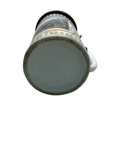Antique Old German Porcelain Stein 1/2 Litter "Alt-Ausses with the Duchstein"