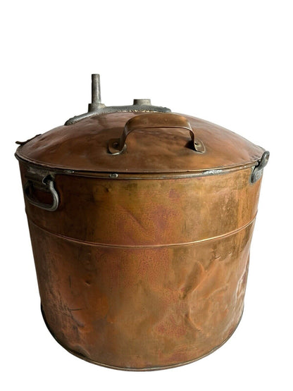Antique Large Copper Paramount Steam Washer Co Kansas City 1925