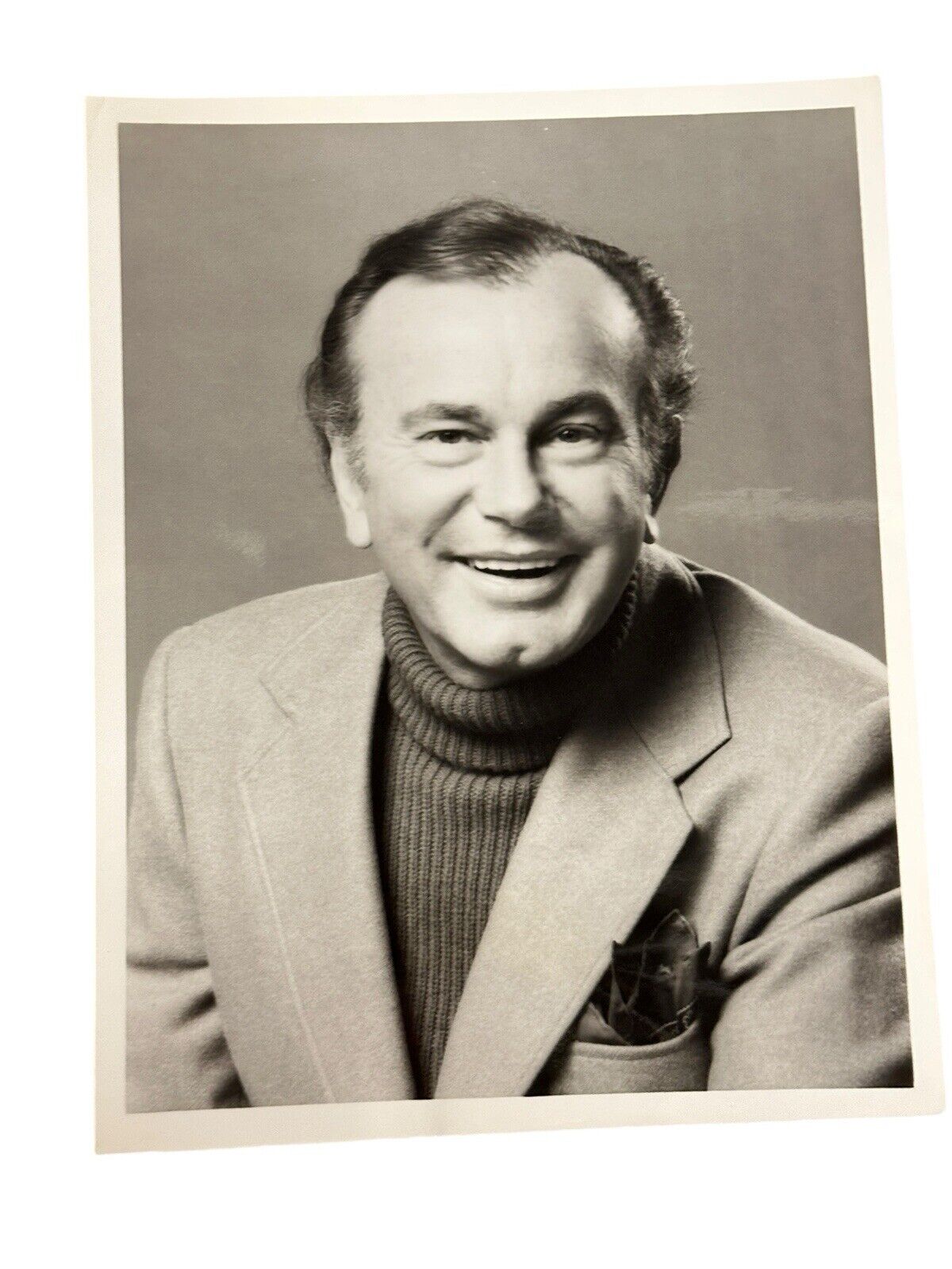 1972 ABC Press Release Photo Jack Paar Tonight World Wide Entertainment Show