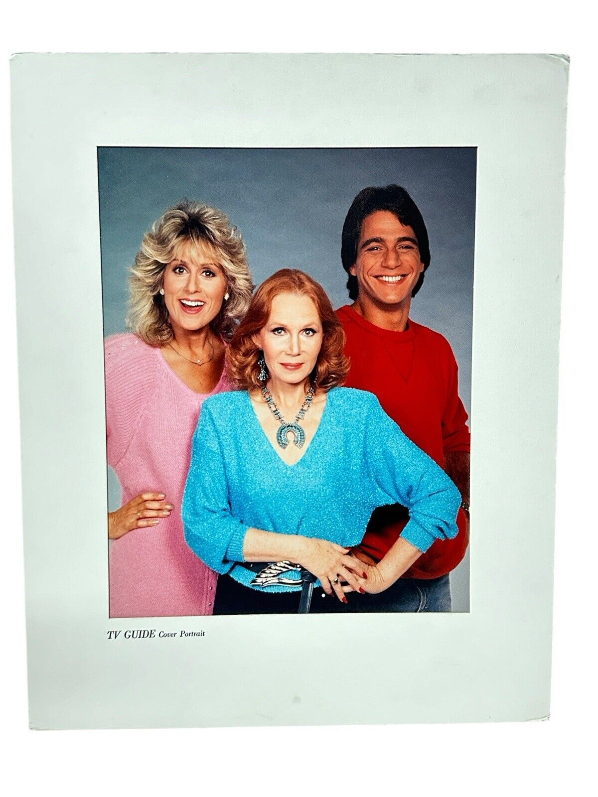 TV GUIDE Cover Portrait 1985 WHO'S THE BOSS Tony Danza Judith Light Kath Helmond