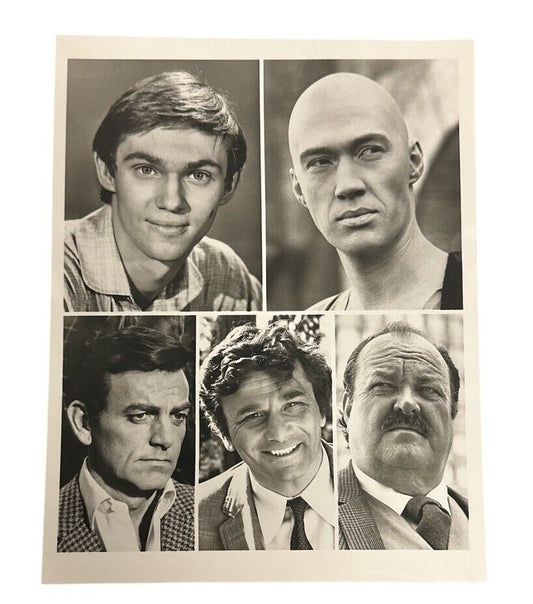 25th Annual TV Academy Awards 1973 Press Release photo 5 Up Composite