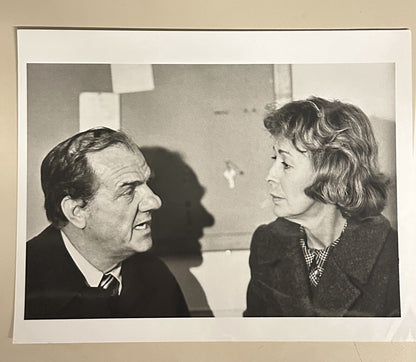 Vtg Press Release Photo Original 1960’s Actor  Karl Malden 9” x 7”