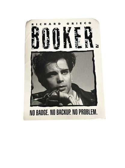 Booker TV Press Release Kit Photos Background Casting Sheets Richard Grieco
