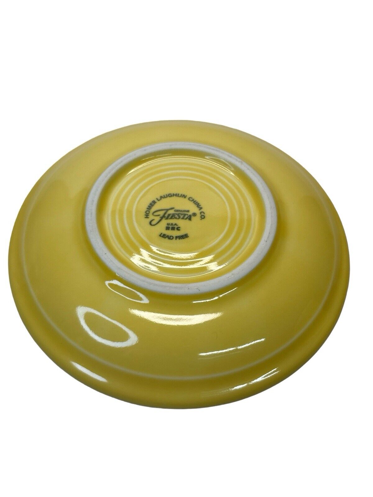Fiestaware Vtg 2003 Fiesta Coffee Tea Cup and Saucer Set Sunflower yellow Color
