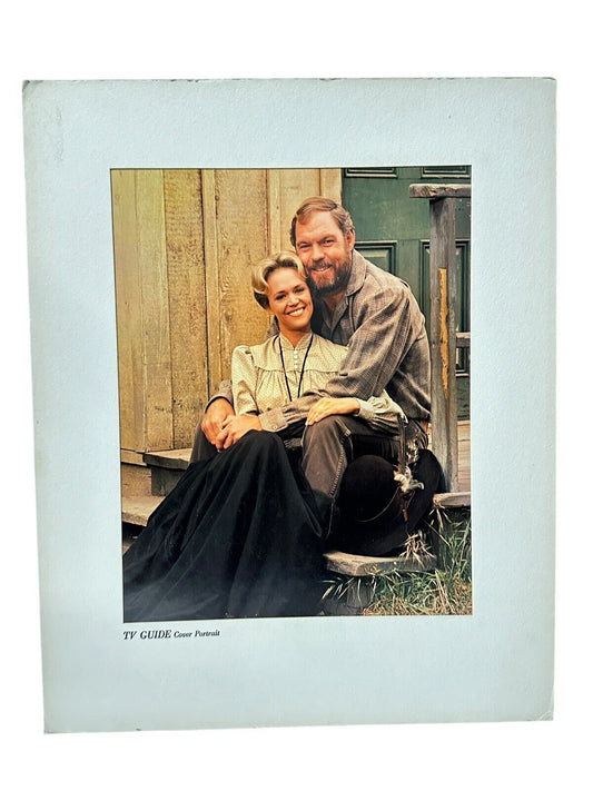 1982 TV Guide Cover Portrait Original 20” x 16” Little House On The Prairie