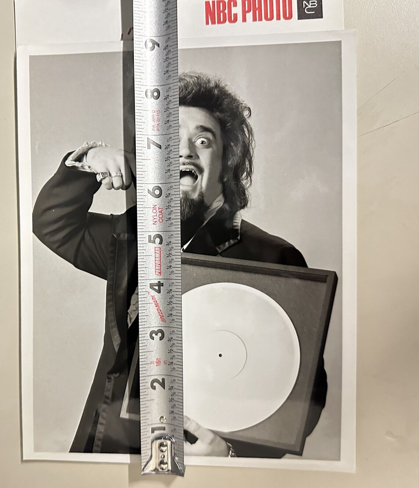1973 DJ Wolfman Jack Authentic Press Release Photo The Midnight Show NBC