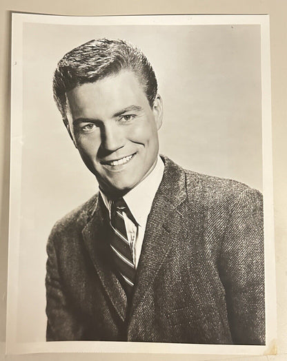1962 ABC TV Press Release Photo Roger Smith 77 Sunset Strip 7” x 9” Original