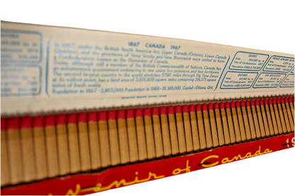 1967 Canada's Largest Match Book CANADA Large Giant Vintage Matchbook Cover