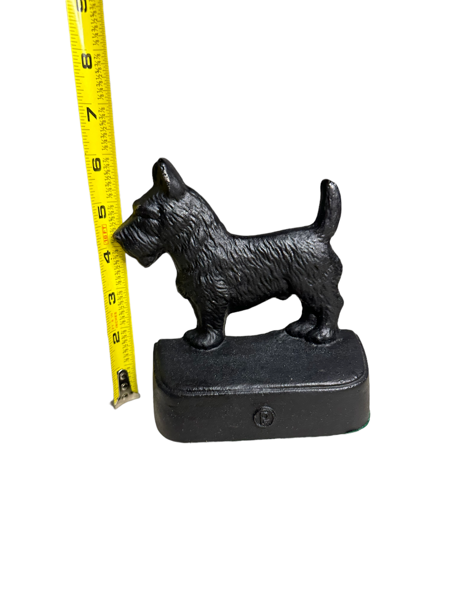 Antique Bradley & Hubbard Cast Iron SCOTTIE DOG Bookends 19’20’s Heavy Beautiful