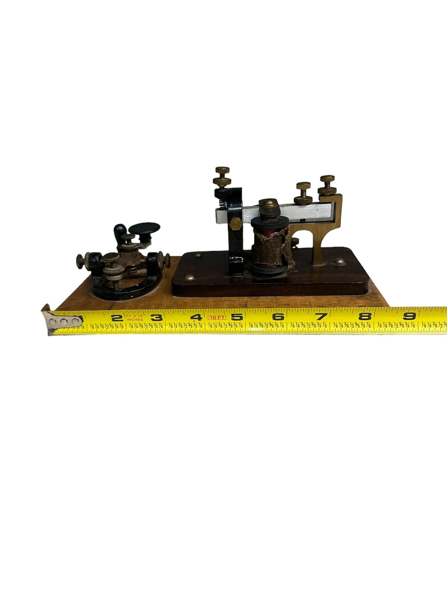 Antique Siginal electric Mfg Co Menominee Michigan Telegraph Key Sounder 4 Ohms