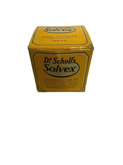 Lot Of 3 1930's Dr Scholl's & TIZ For Tender Feet Vtg Foot Advertising Boxes
