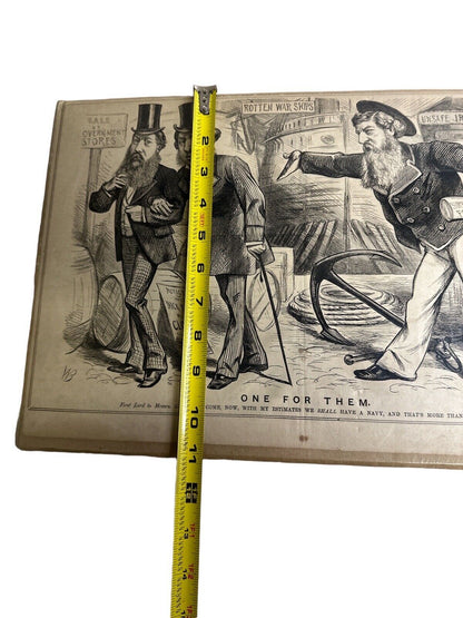 Antique Marie Duval Illustrator For Judy Or The London Serio-Comic Journal 1874