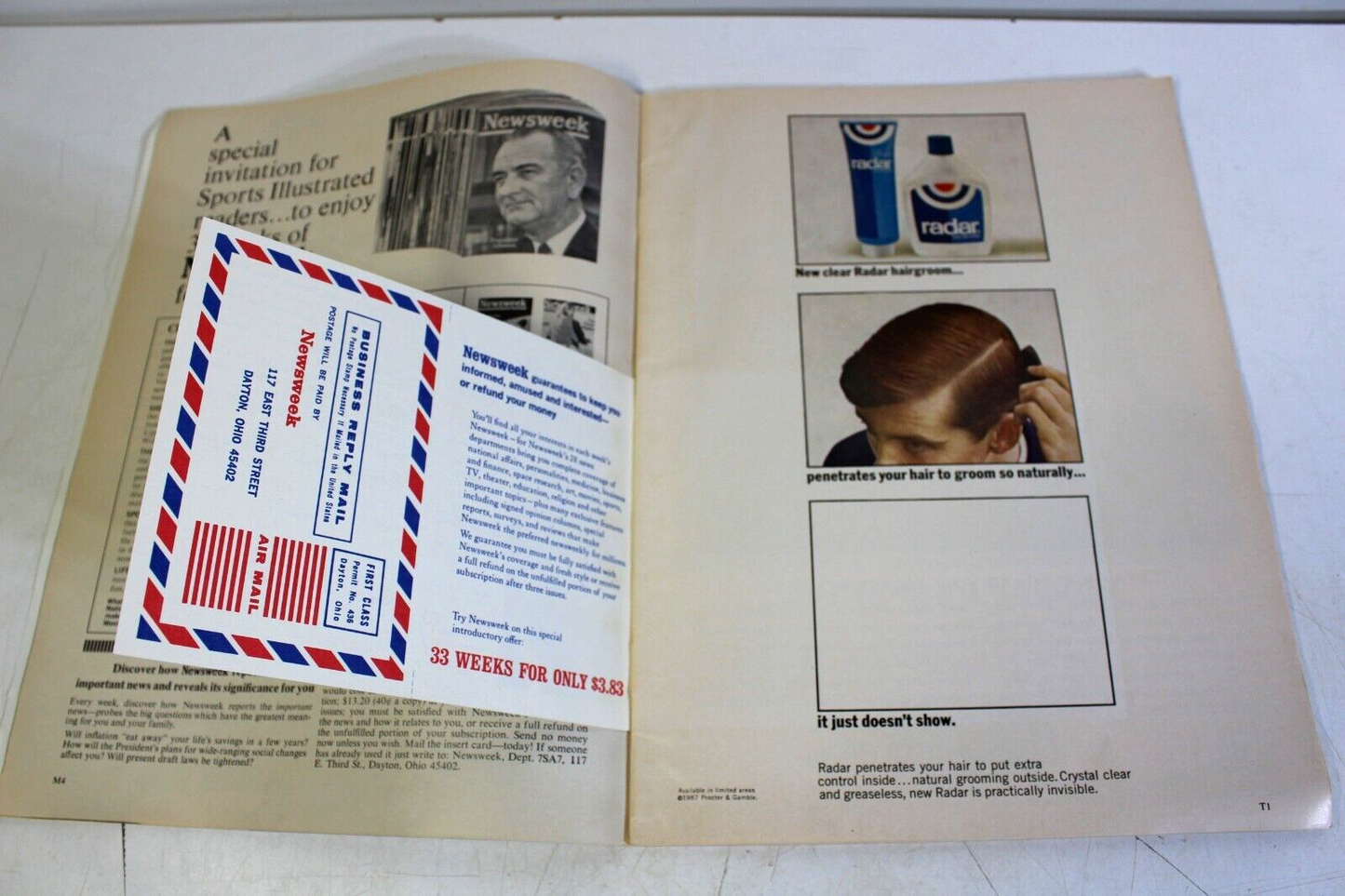 Sports Illustrated Magazine March 27, 1967 The Skier:  Killy,  NCAA Basketball