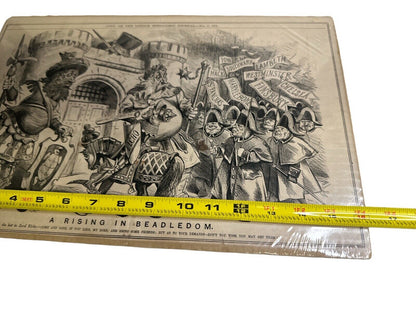 Antique Marie Duval Illustrator For Judy Or The London Serio-Comic Journal 1874