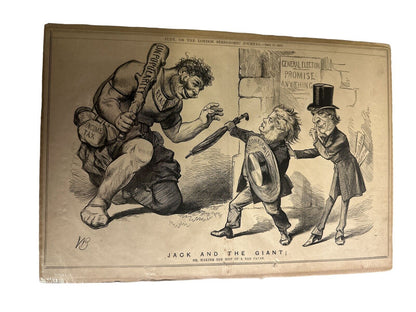 Antique Marie Duval Illustrator For Judy Or The London Serio-Comic Journal 1874