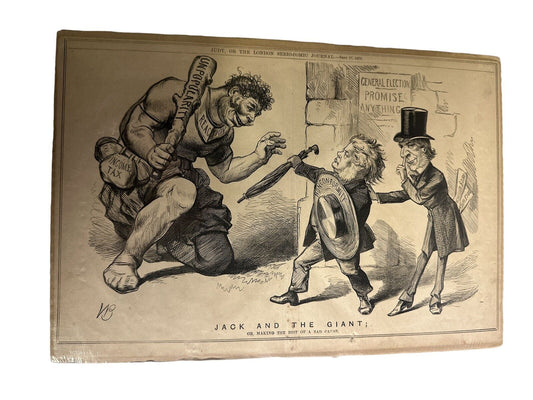 Antique Marie Duval Illustrator For Judy Or The London Serio-Comic Journal 1874