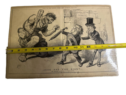 Antique Marie Duval Illustrator For Judy Or The London Serio-Comic Journal 1874
