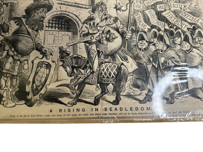 Antique Marie Duval Illustrator For Judy Or The London Serio-Comic Journal 1874