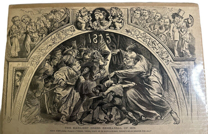 Antique Marie Duval Illustrator For Judy Or The London Serio-Comic Journal 1875