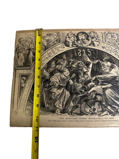 Antique Marie Duval Illustrator For Judy Or The London Serio-Comic Journal 1875