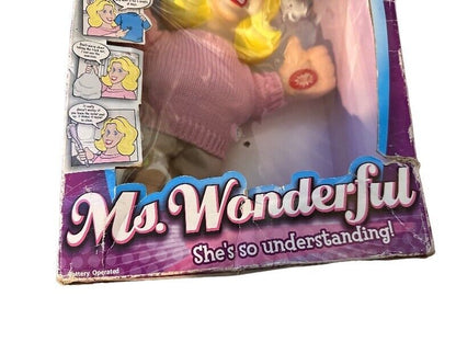 Ms. Wonderful 11" Plush Talking Doll Gag Gift Toy