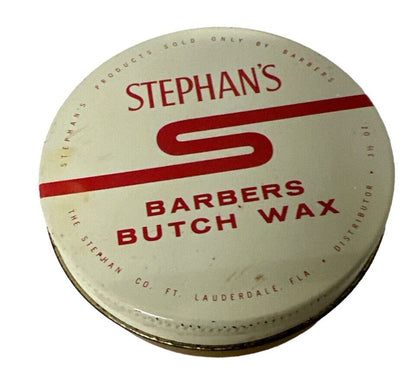 Vintage Stephan Barbers Butch Wax Lightly Used 1950’s