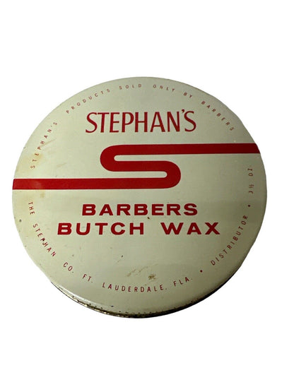 Vintage Stephan Barbers Butch Wax Lightly Used 1950’s