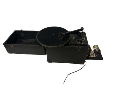 Vintage Illustravox Junior Ford Motor Car Promo Record Player Film Projector