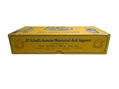 Lot Of 3 1930's Dr Scholl's & TIZ For Tender Feet Vtg Foot Advertising Boxes