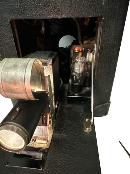 Vintage Illustravox Junior Ford Motor Car Promo Record Player Film Projector