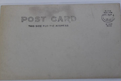 Antique RPPC 1900's  Unposted Real Photo Post Card National Bank Johnsonburg Pa