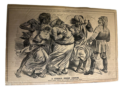 Antique Marie Duval Illustrator For Judy Or The London Serio-Comic Journal 1874