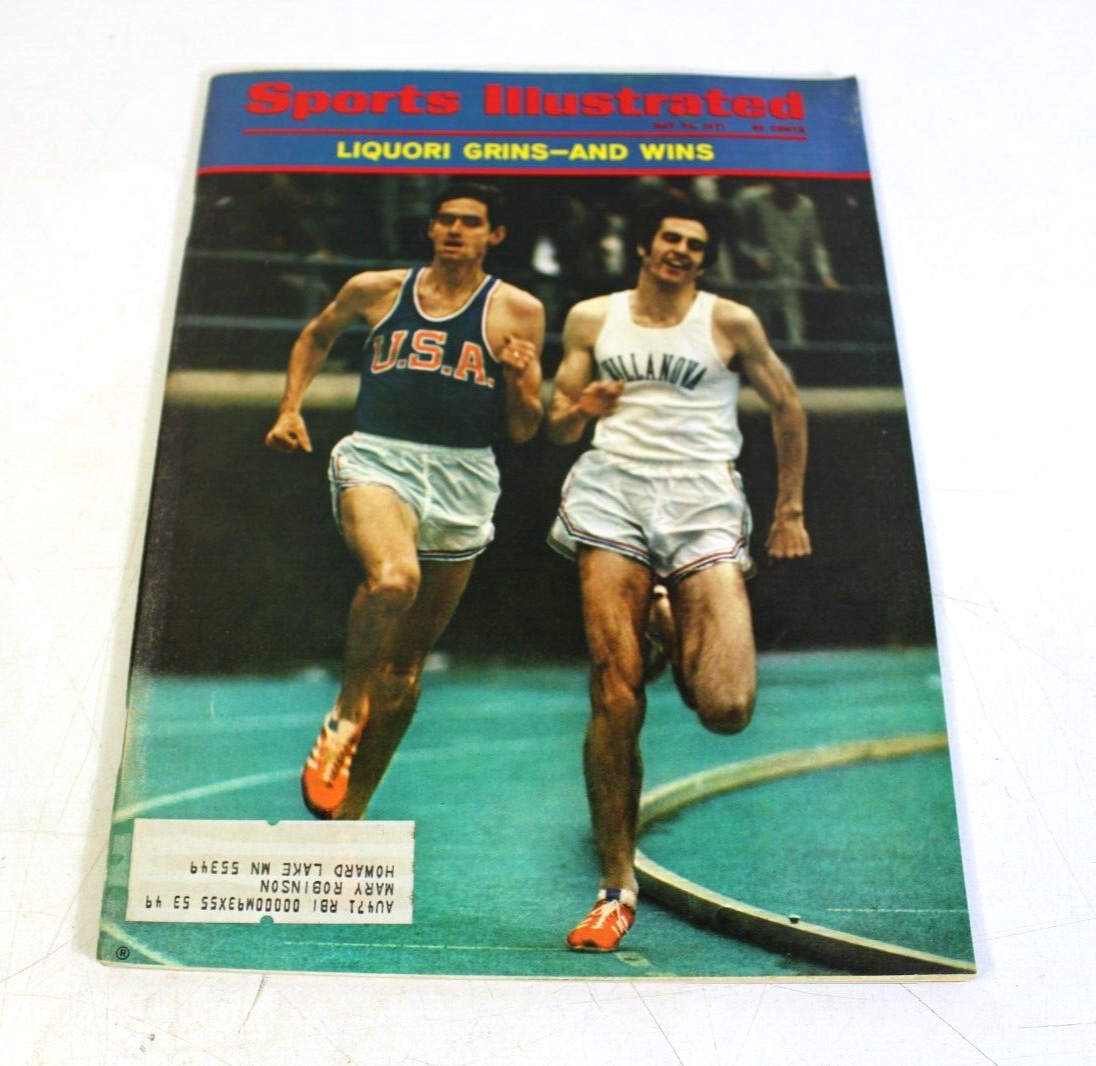 Sports Illustrated Magazine May 24, 1971 Liquori Grins-and Wins