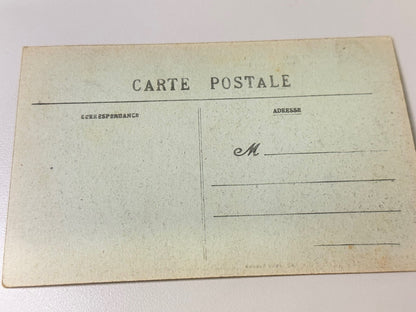 Antique Sainte-Nazaire Norwegian Post With Ship Deporting Unposted Postcard