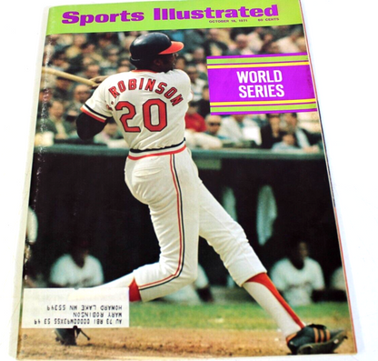 Sports Illustrated Magazine October 18, 1971 World Series Issue