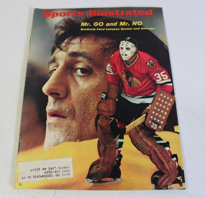 Sports Illustrated Magazine March 29, 1971 Mr. Go and Mr. No Boston vs Chicago