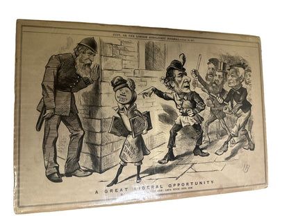 Antique Marie Duval Illustrator For Judy Or The London Serio-Comic Journal 1874