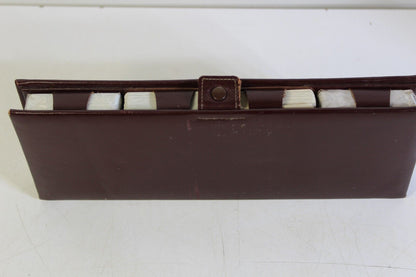 Vtg Mid-Century BROWN & BIGELOW 4 Deck Set 2 unopened with Carrying Case