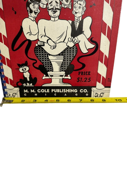 Vintage Album Of Favorite Barber Shop Ballads Cole Edition