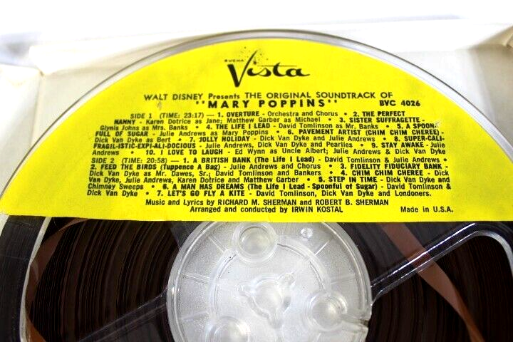 RCA 4 Track Reel to Reel Tape 7 1/2  lps The New Musical Comedy Hello, Dolly!