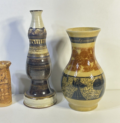 Lot of 5 Estate Vintage and retro pottery Home decor items