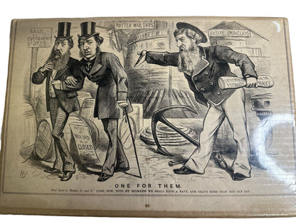 Antique Marie Duval Illustrator For Judy Or The London Serio-Comic Journal 1874