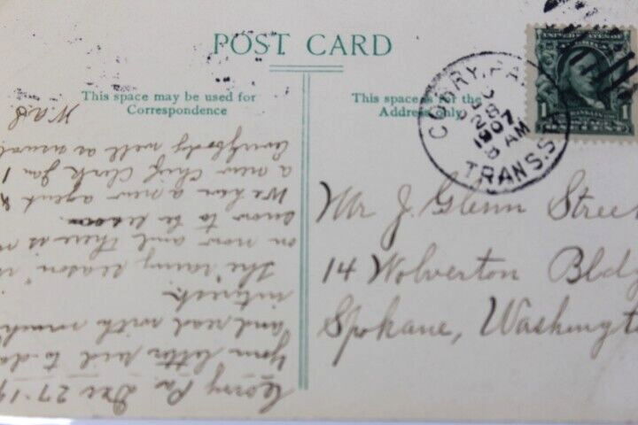 Antique RPPC 1900s unposted Real Photo Post Card Armory CO.A., N.G.P. Corry PA